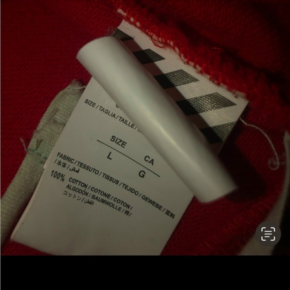 Red Off White pullover - Picture 2 of 5